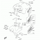 KDX50 (KDX50-A2) Топливный бак