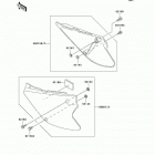 KX100 (KX100-D2) Боковые обтекатели