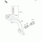 KX85 (KX85-A2) Педаль тормоза