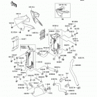 KLX300R (KLX300-A10) Радиатор