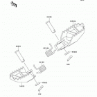 KX85 (KX85-A2) Подножки
