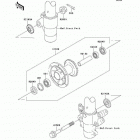 KX100 (KX100-D2) Переднее колесо