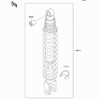 KLR250 (KL250-D17) Амортизатор