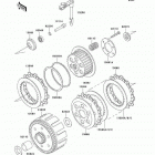 KLX300R (KLX300-A10) Сцепление