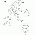 KLX300R (KLX300-A10) Фара