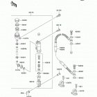 KX85 (KX85-A2) Задний торм цилиндр