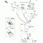KLR250 (KL250-D20) Топливный бак