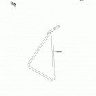 KX250 (KX250-M1) Подножка