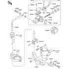 KX85 (KX85-A2) Главный тормозной цилиндр,передний