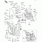 KLX110 (KLX110-A2) Картер