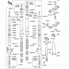 KX85 (KX85-A2) Передняя вилка