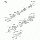 KLX110 (KLX110-A2) Transmission(a2-a4)
