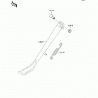 Vulcan 800 Classic (VN800-B5) Подножка