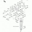 KX85 (KX85-A2) Задняя подвеска