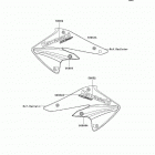 KX250F (KX250-N2) Наклейки