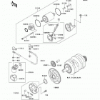 Ninja 250R (EX250-F17) Starter motor(f17-f19)