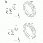 Ninja 500R (EX500-D10) Покрышки