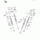 Ninja 500R (EX500-D10) Клапана