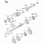 KX85 (KX85-A2) Трансмиссия