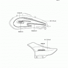 Eliminator 125 (BN125-A8)CANADA ONLY Decals(black)(a8)