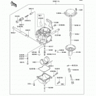 KLR250 (KL250-D20) Карбюратор