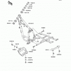 KLR250 (KL250-D20) Рама