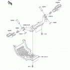 KLX110 (KLX110-A2) Подножки