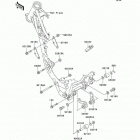 KX85 (KX85-A2) Крепление двигателя
