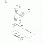 KLR250 (KL250-D20) Педаль тормоза