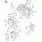 KLR250 (KL250-D17) Крышки двигателя