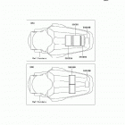 KX100 (KX100-D2) Наклейки предупреждения