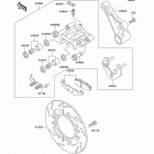 Ninja 250R (EX250-F18) Rear brake(f18 / f19)