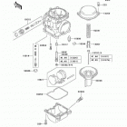 CANADA ONLY (ZR750-H1) Карбюратор в разборе