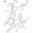KX125 (KX125-M2) Задняя подвеска
