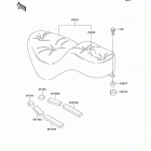 Vulcan 500 LTD (EN500-C8) Сидение