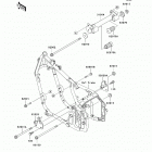 Vulcan 800 Classic (VN800-B9) Крепление двигателя