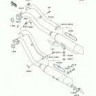 Vulcan 800 (VN800-A10) Глушитель