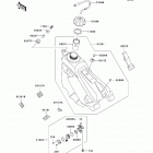 KX125 (KX125-M2) Топливный бак