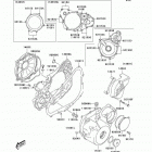 KLX400 (KLX400-A2) CANADA ONLY Крышки двигателя