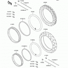 Vulcan 500 LTD (EN500-C8) Покрышки