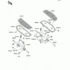 Vulcan 800 Drifter (VN800-E4) Подножки