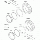 Vulcan 1500 Classic (VN1500-E7) Покрышки