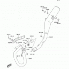 KLX400 (KLX400-B2) CANADA ONLY Глушитель