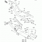 Vulcan 800 Drifter (VN800-E4) Глушитель