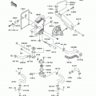 Vulcan 500 LTD (EN500-C8) Радиатор