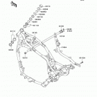 Vulcan 1500 Drifter (VN1500-R2) Рама