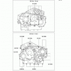 Vulcan 1500 Drifter (VN1500-R2) Болты крепления картера
