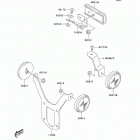 KLX400 (KLX400-B2) CANADA ONLY Отражатели