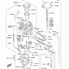 KLX400 (KLX400-A2) CANADA ONLY Карбюратор