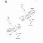 KX65 (KX65-A5) Подножки